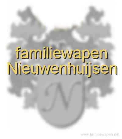 familiewapen Nieuwenhuijsen