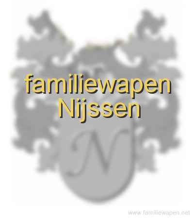 familiewapen Nijssen