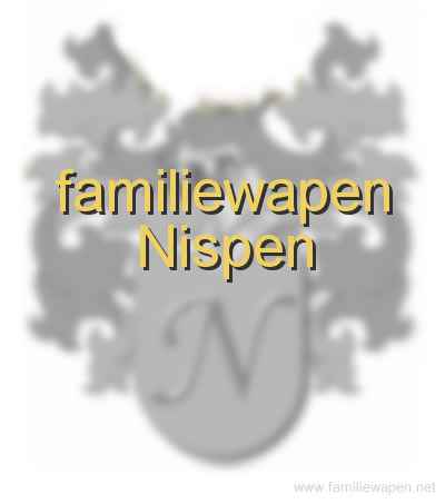 familiewapen Nispen