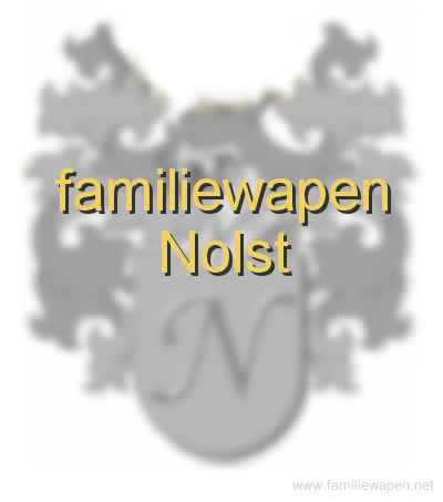 familiewapen Nolst