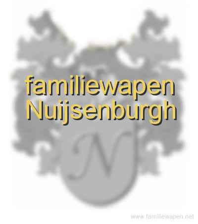 familiewapen Nuijsenburgh