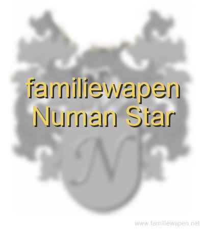 familiewapen Numan Star