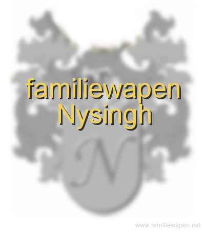 familiewapen Nysingh