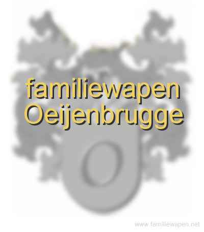 familiewapen Oeijenbrugge
