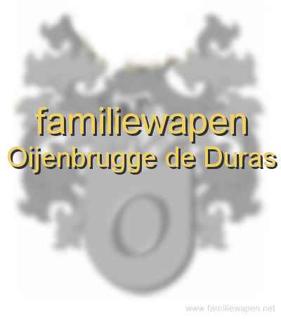 familiewapen Oijenbrugge de Duras