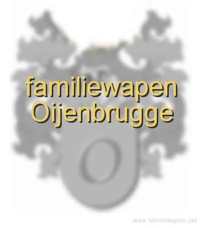 familiewapen Oijenbrugge