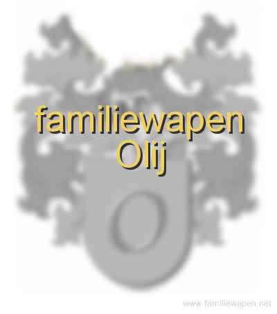 familiewapen Olij