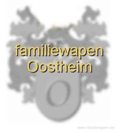 familiewapen Oostheim