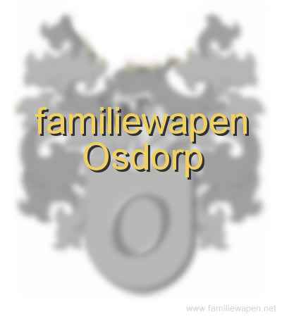 familiewapen Osdorp