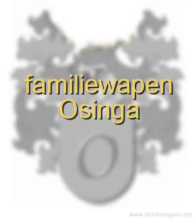 familiewapen Osinga