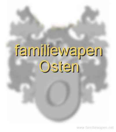 familiewapen Osten
