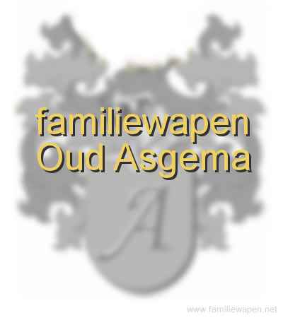 familiewapen Oud Asgema