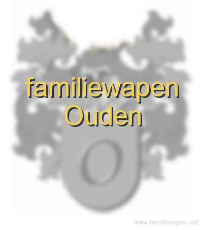 familiewapen Ouden