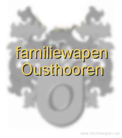 familiewapen Ousthooren