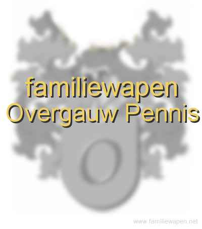 familiewapen Overgauw Pennis