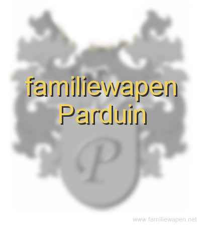 familiewapen Parduin