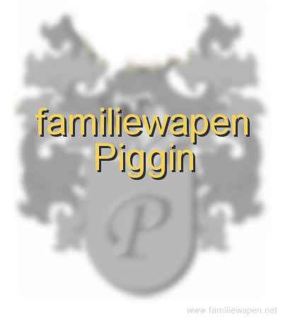 familiewapen Piggin