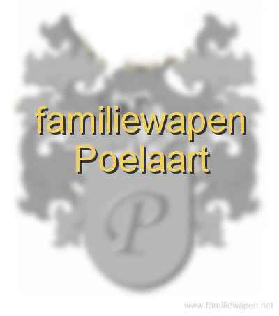 familiewapen Poelaart