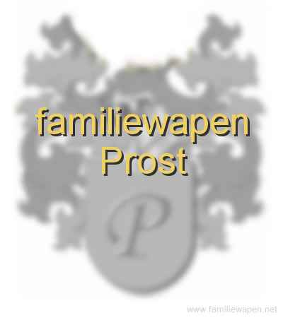 familiewapen Prost