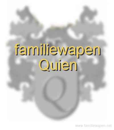 familiewapen Quien