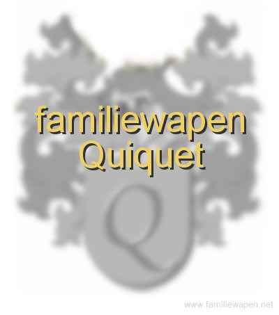 familiewapen Quiquet