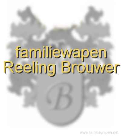 familiewapen Reeling Brouwer