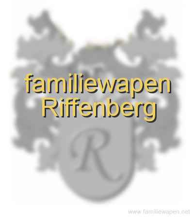 familiewapen Riffenberg