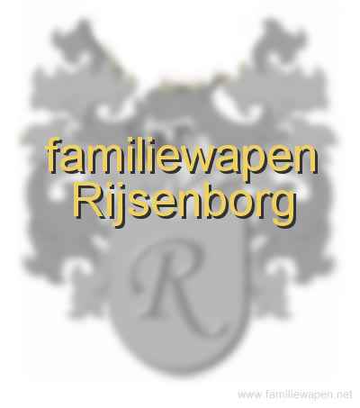 familiewapen Rijsenborg