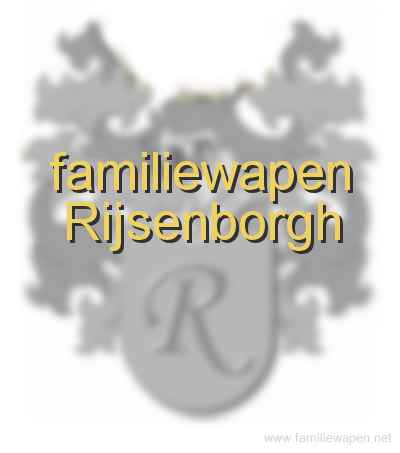 familiewapen Rijsenborgh