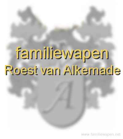familiewapen Roest van Alkemade