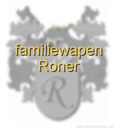 familiewapen Roner