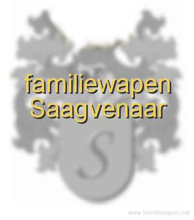 familiewapen Saagvenaar