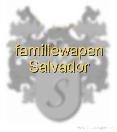 familiewapen Salvador
