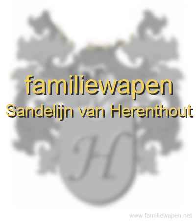 familiewapen Sandelijn van Herenthout