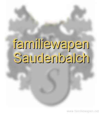 familiewapen Saudenbalch