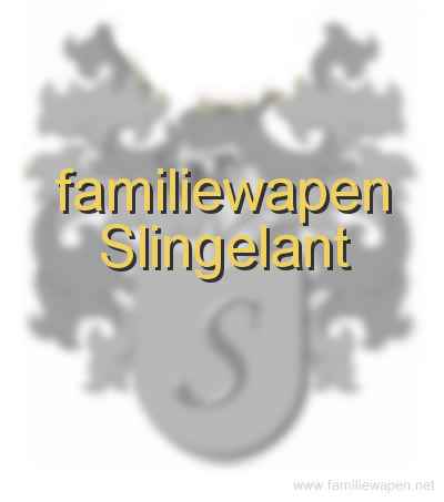 familiewapen Slingelant