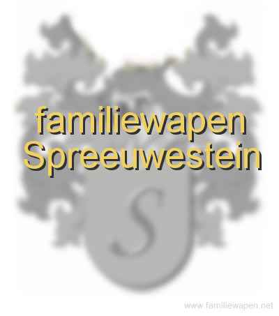familiewapen Spreeuwestein