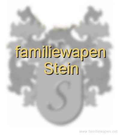 familiewapen Stein