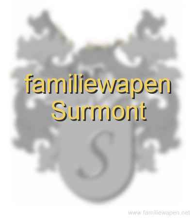 familiewapen Surmont