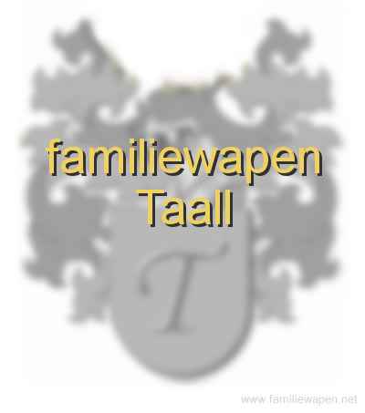 familiewapen Taall
