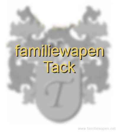familiewapen Tack