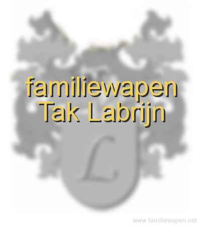 familiewapen Tak Labrijn