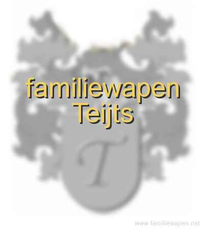 familiewapen Teijts