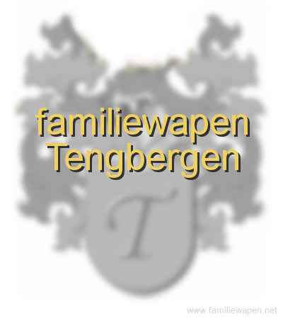 familiewapen Tengbergen