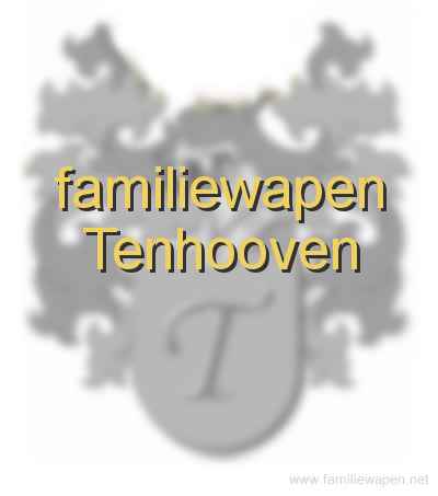 familiewapen Tenhooven