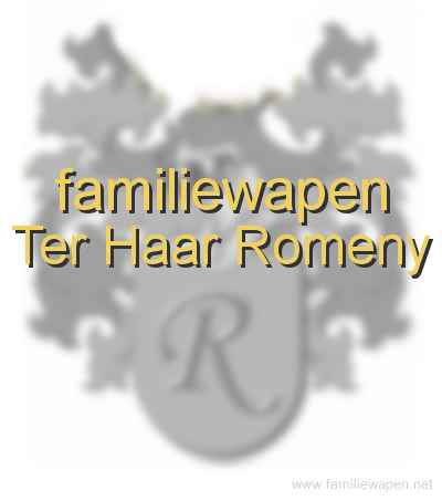 familiewapen Ter Haar Romeny