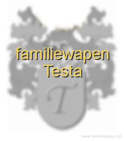 familiewapen Testa