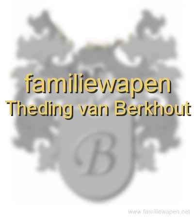 familiewapen Theding van Berkhout