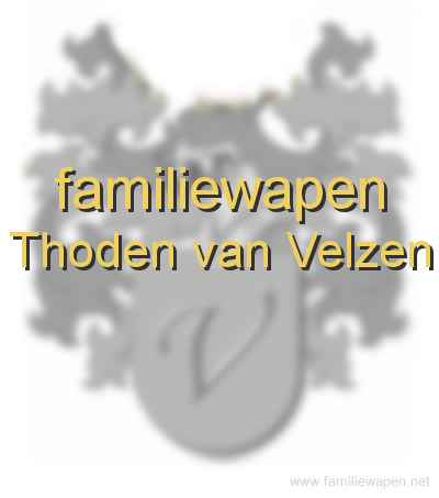 familiewapen Thoden van Velzen