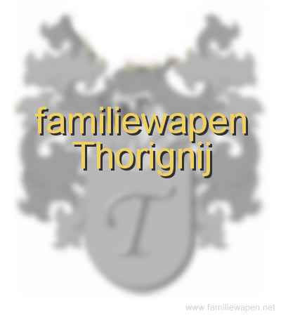 familiewapen Thorignij